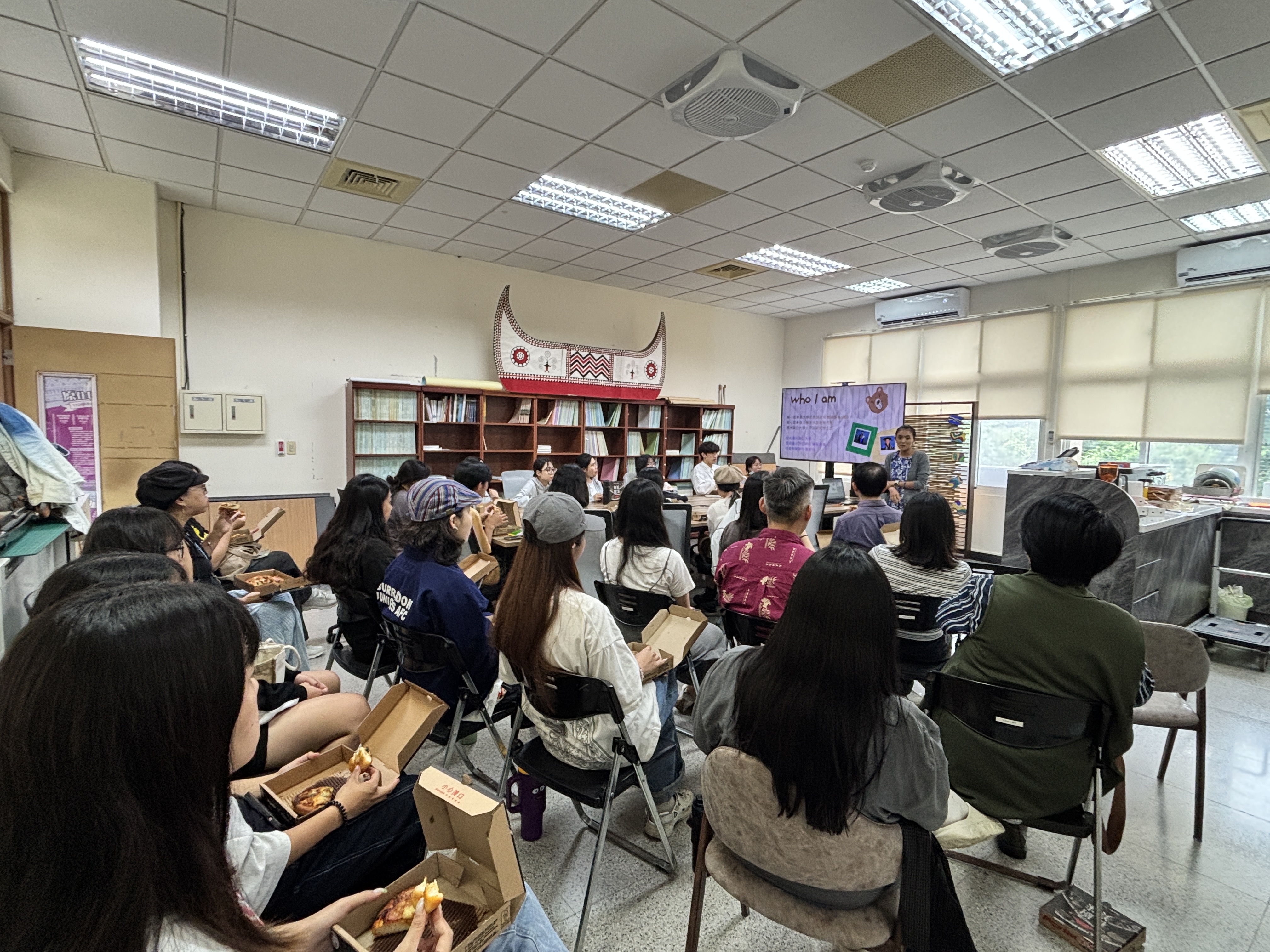 發社系校友杜侃倫(密克羅尼西亞大學副教授)返校，分享發社人的太平洋探索